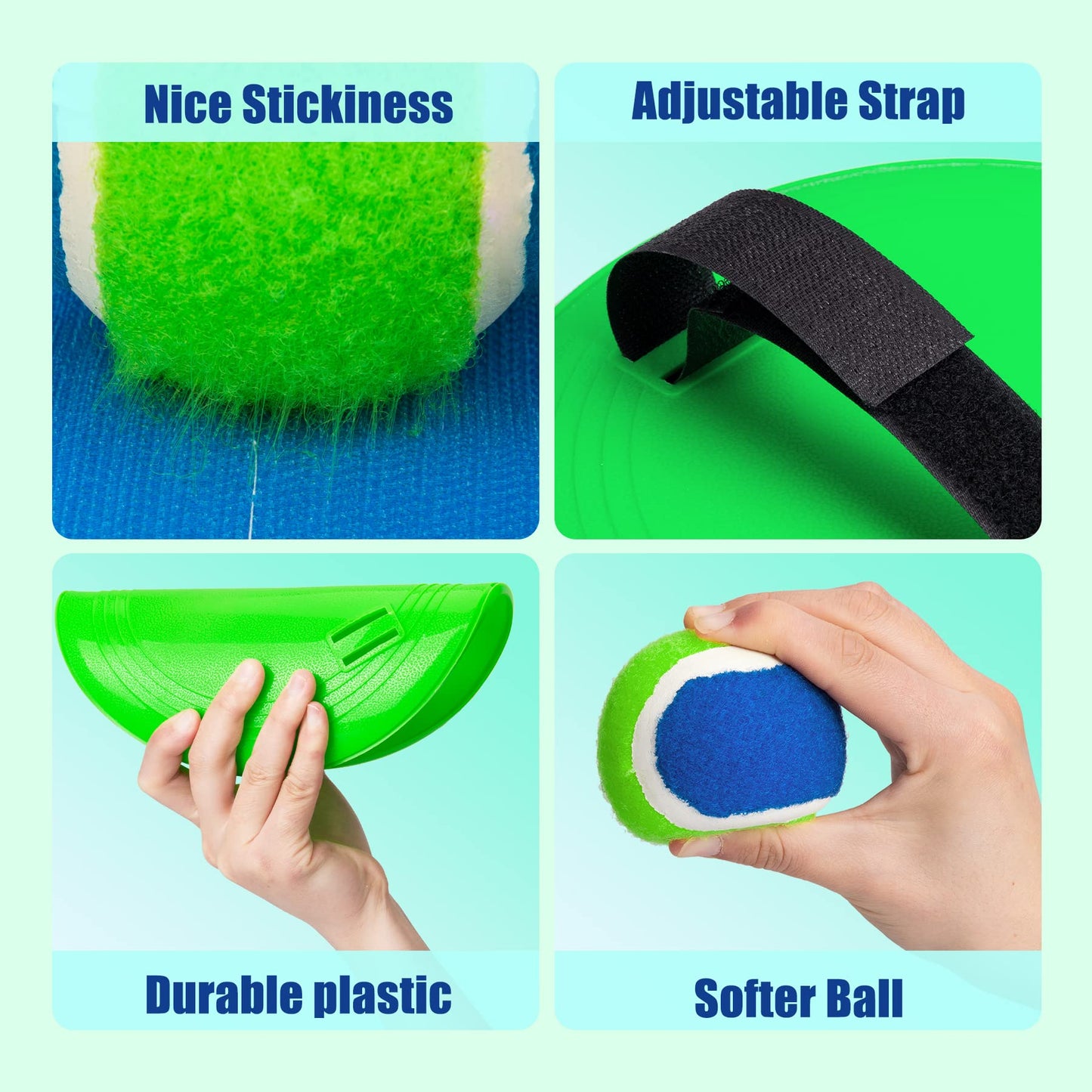 Upgraded Toss and Catch Ball Game Set