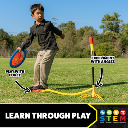 Stomp Dueling Rocket Launcher for Kids