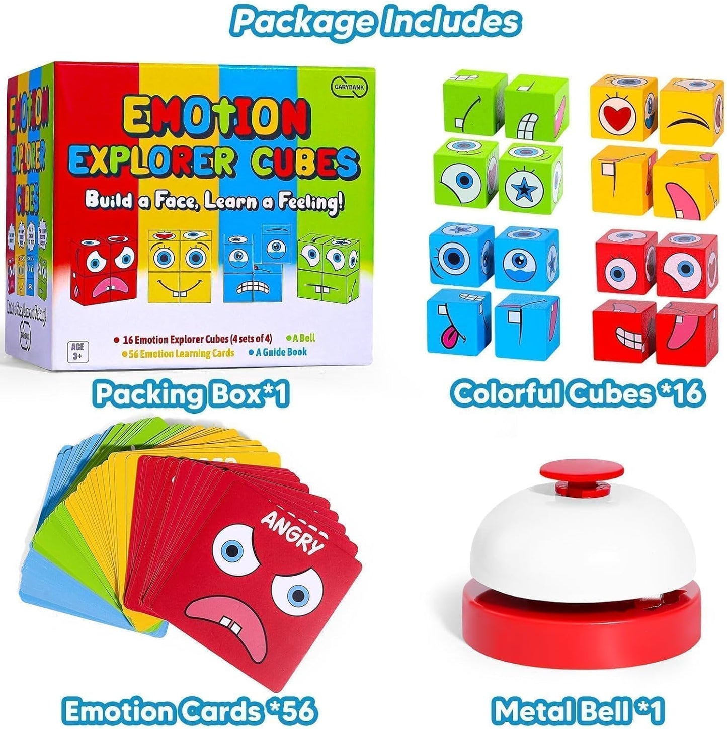 Feelings Cube Game for Kids Social Emotional Learning