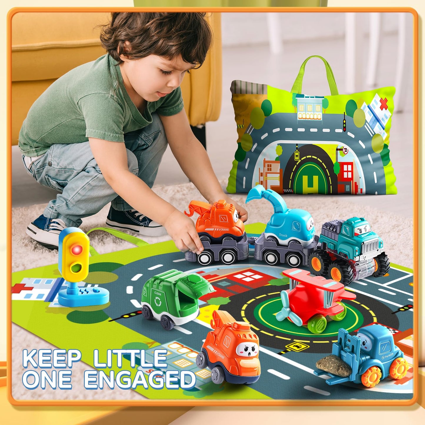Big Cartoon Truck Car Toys