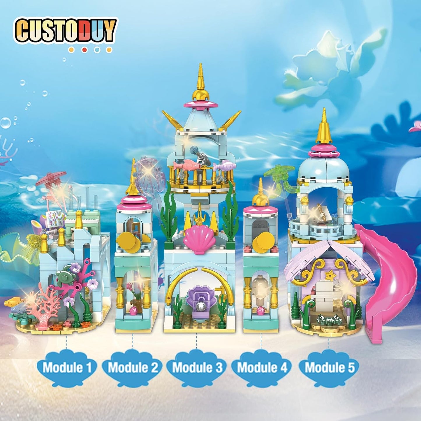 Girls Castle Princess Building Toys