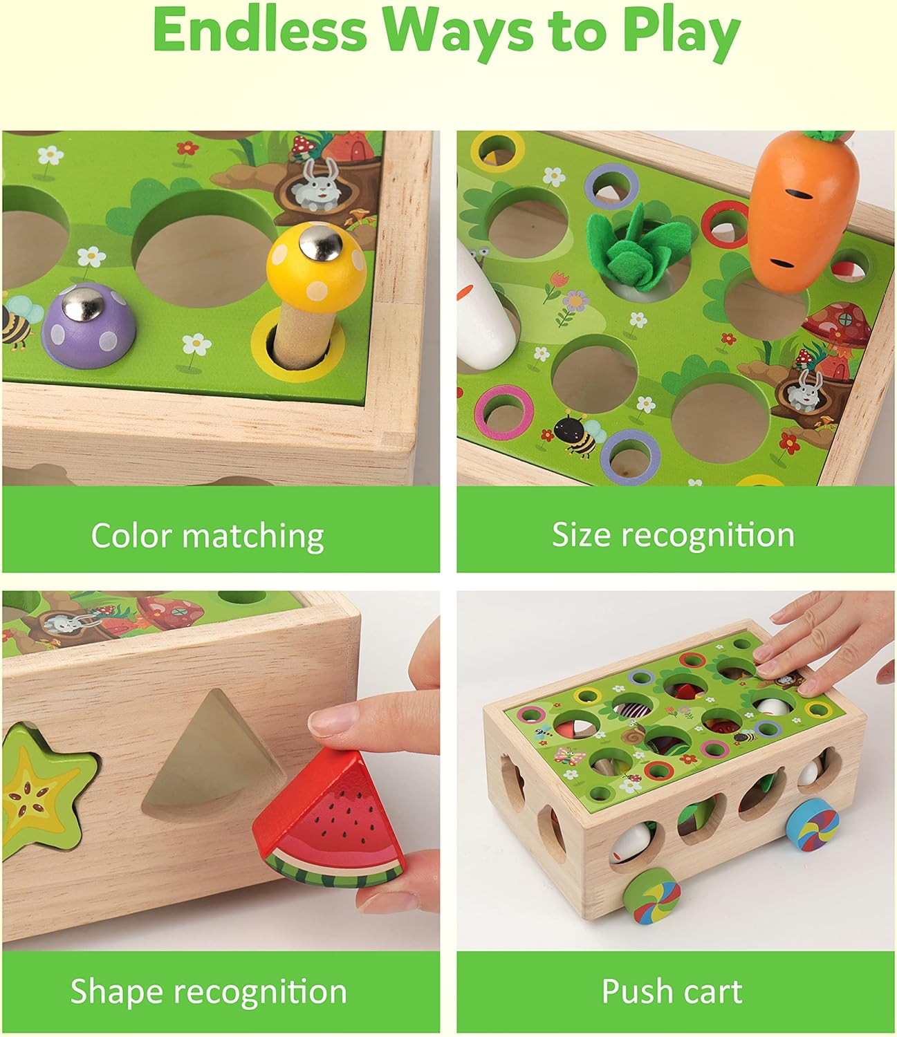 Montessori Fine Motor Toys for Baby Toddler