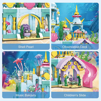Girls Castle Princess Building Toys