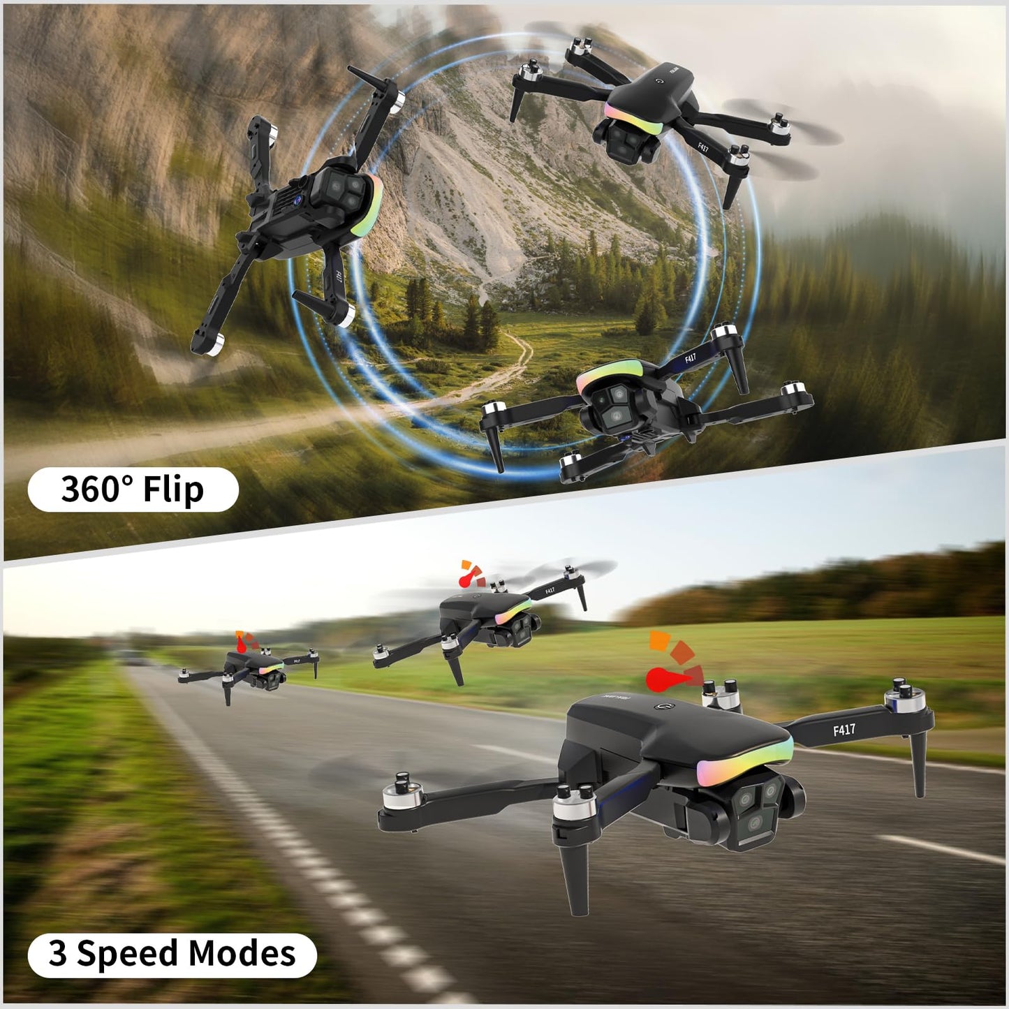 F417 Drone with Camera 1080P