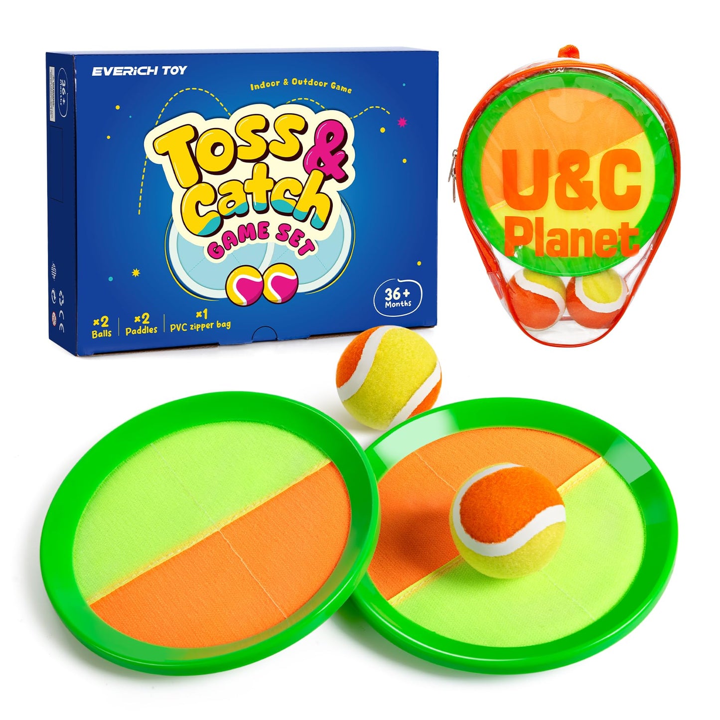 Upgraded Toss and Catch Ball Game Set