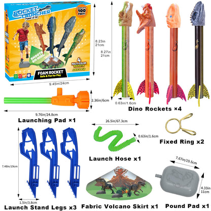 Dinosaur Rocket Launcher for Kids