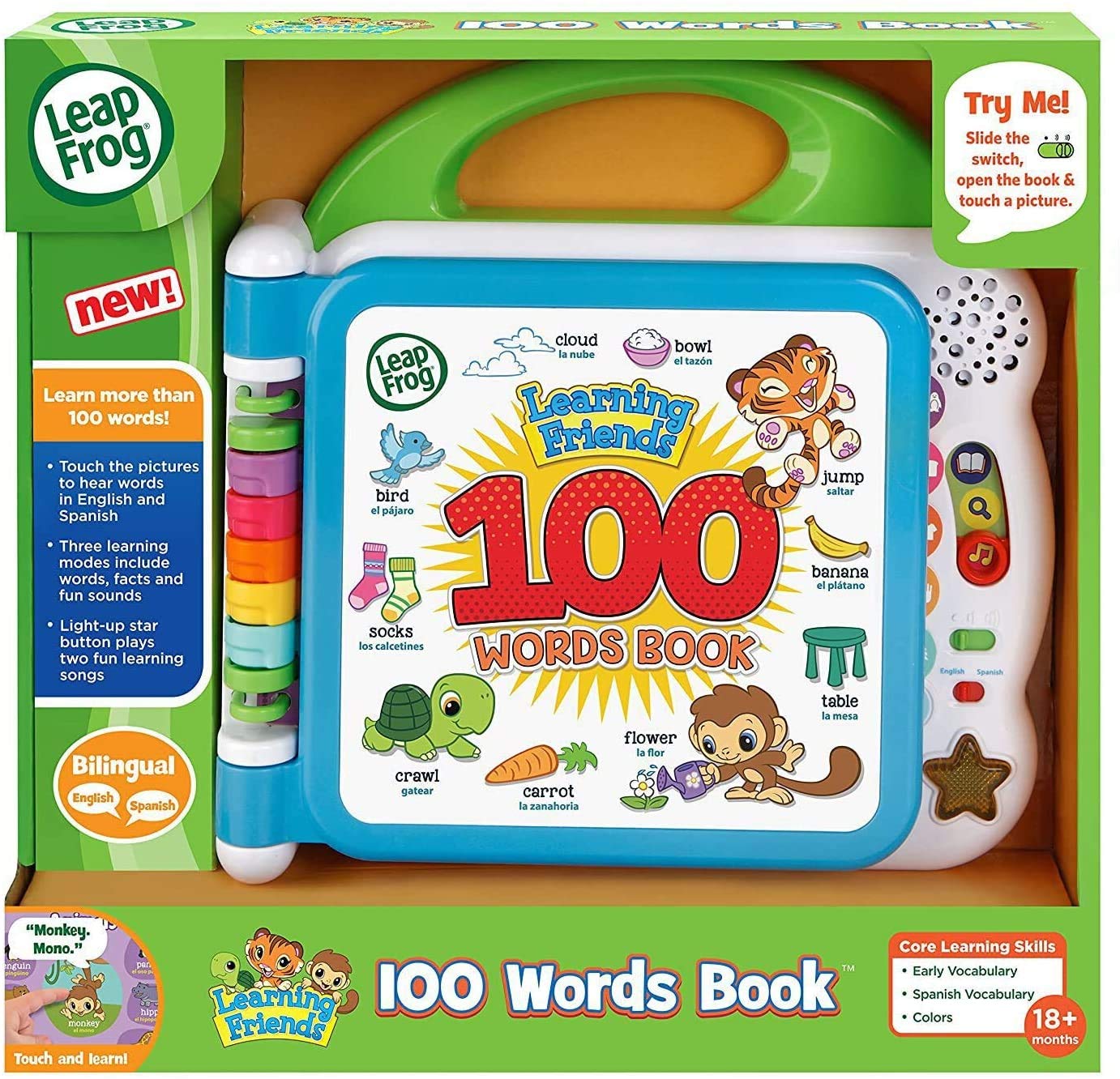 LeapFrog Scout and Violet 100 Words Book, Purple