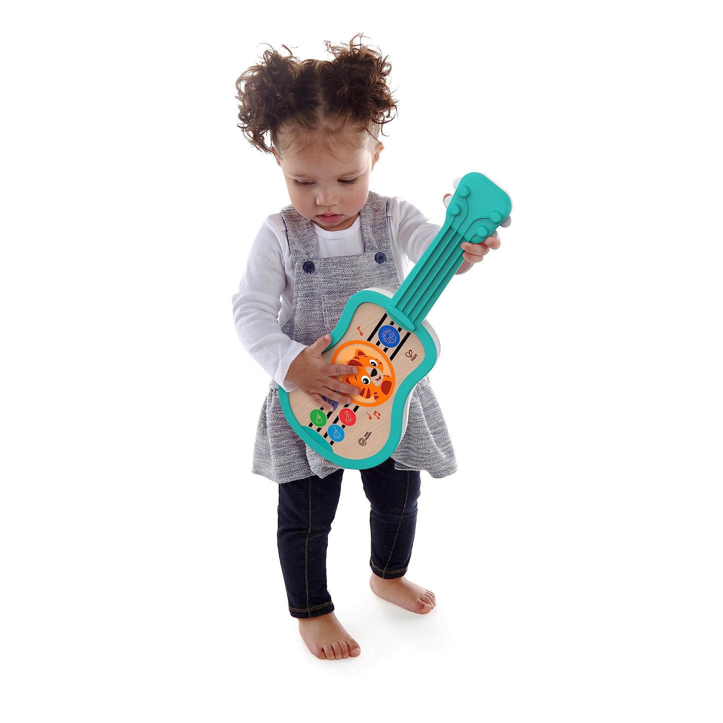 Baby Einstein and Hape Magic Touch Wooden Toy Piano, Montessori Musical Learning Toy for Babies and Toddlers 6mo+