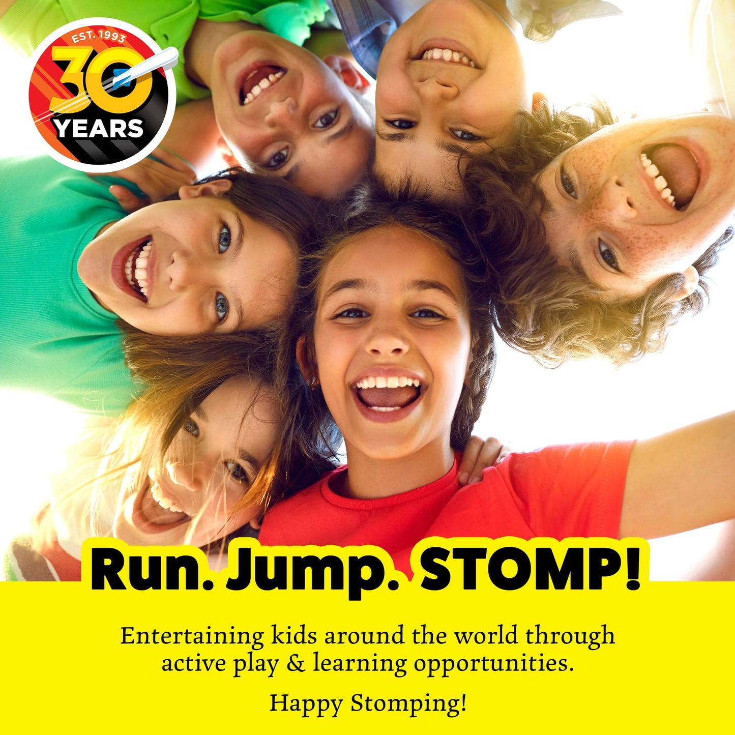 Stomp Rocket Jr Multi-Color Rocket Launcher for Kids