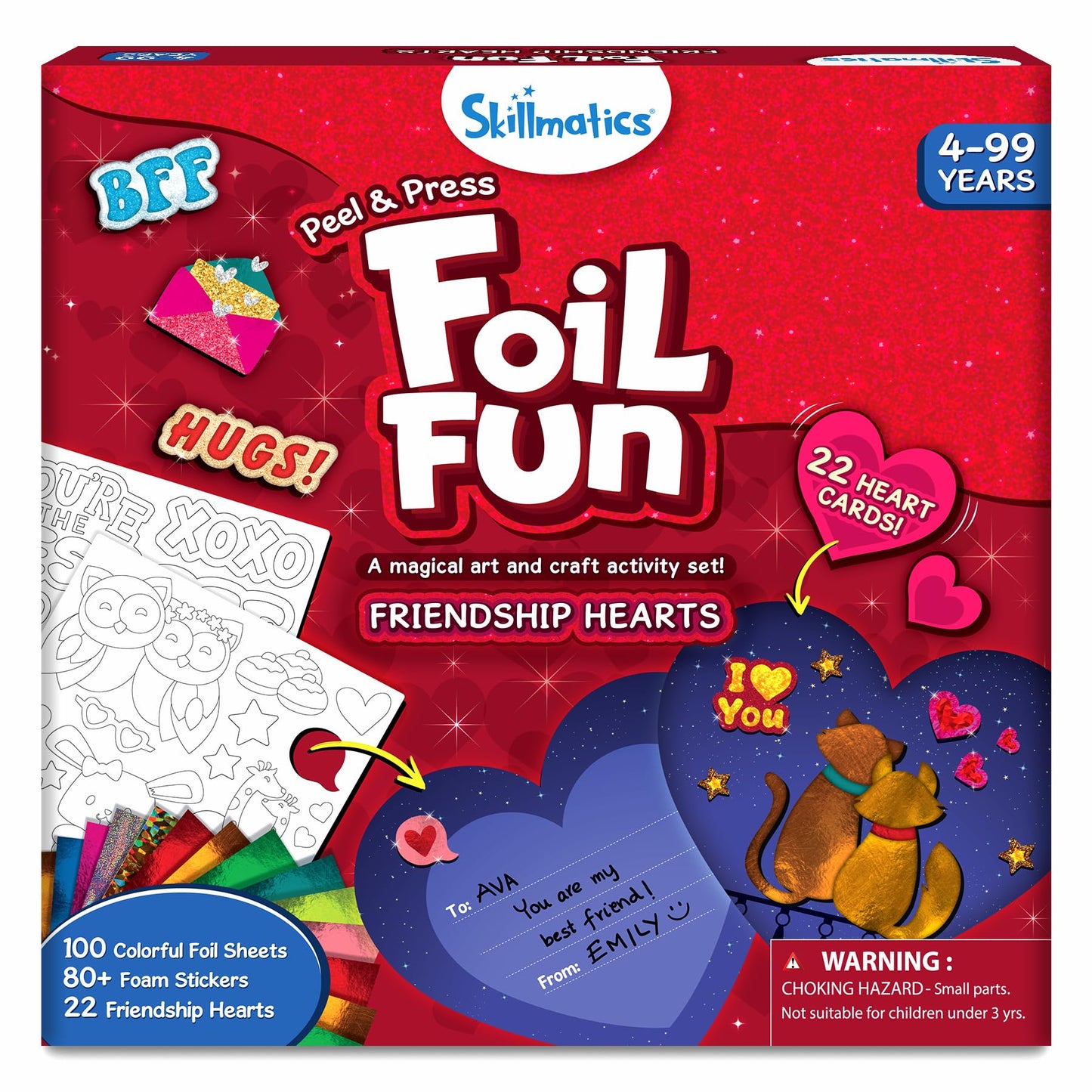 Skillmatics Foil Fun - Unicorns & Princesses, No Mess Art for Kids, Craft Kits & Supplies, DIY Creative Activity, Travel Toys, Gifts for Ages 4, 5, 6, 7, 8, 9
