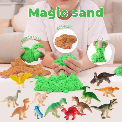 Unicorn Light-Up Terrarium Kit for Kids - LED Night Light Birthday Gift for Girls Ages 4 5 6 7 8-12 Year Old - Unicorn Toys for Girls - DIY Arts and Crafts Kit for Kids