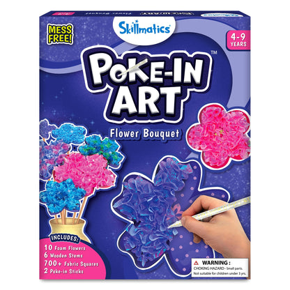 Skillmatics Poke-in Art - Magical Princesses, Mess-Free Fun for Kids, DIY Wood Craft Kits, Creative Activity, Gifts for Girls & Boys Ages 4, 5, 6, 7, 8, 9
