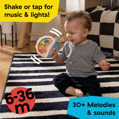 Baby Einstein and Hape Magic Touch Wooden Toy Piano, Montessori Musical Learning Toy for Babies and Toddlers 6mo+