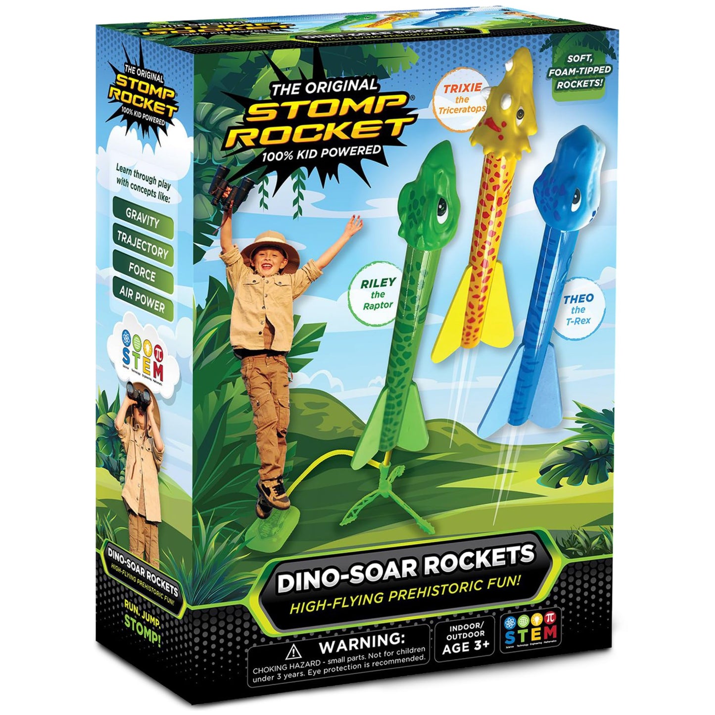 Stomp Dueling Rocket Launcher for Kids