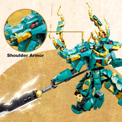 Transforming Robot Building Set for Adults, 2 in 1 City Warrior Mech & Fighter Jet Building Toy Model, 952 Pcs Creative Collectible Gift for Boys Kids 8-12