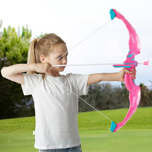 Pink Bow and Arrow Set for Girls