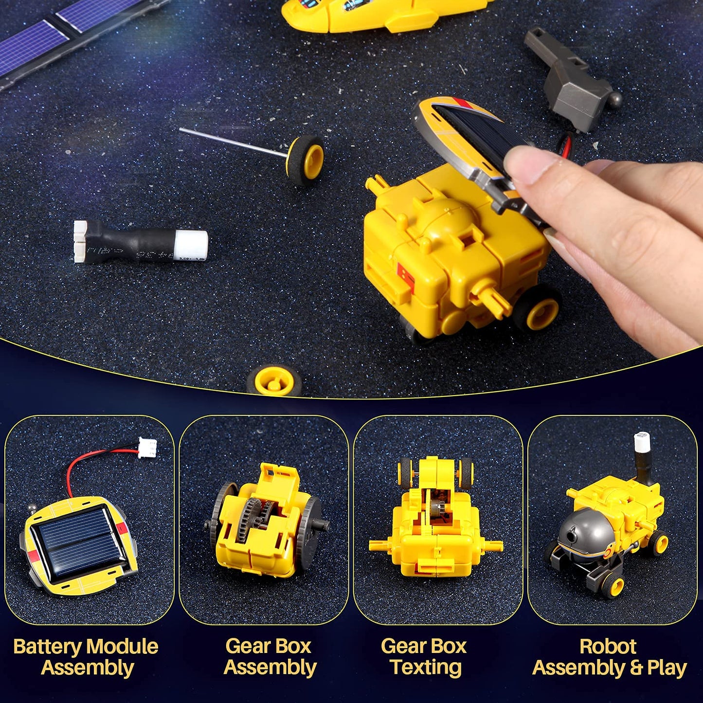 6-in-1 Solar Robot Educational Kits