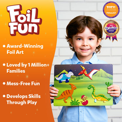 Skillmatics Foil Fun - Unicorns & Princesses, No Mess Art for Kids, Craft Kits & Supplies, DIY Creative Activity, Travel Toys, Gifts for Ages 4, 5, 6, 7, 8, 9