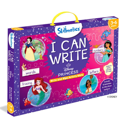 Skillmatics Search and Find Disney Princess Educational Game - Reusable Preschool Learning Activities, Perfect for Toddlers & Kids Who Love Toys, Art & Crafts, Gifts for Boys & Girls Ages 3, 4, 5, 6