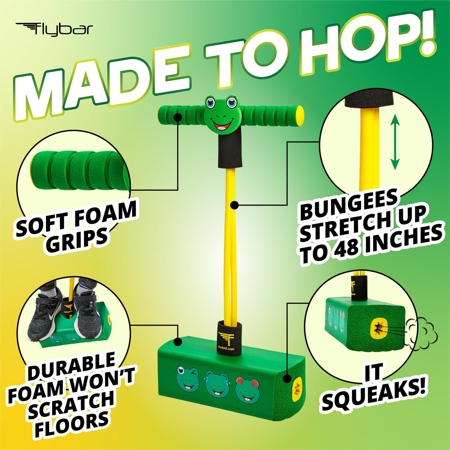 Flybar My First Foam Pogo Jumper for Kids