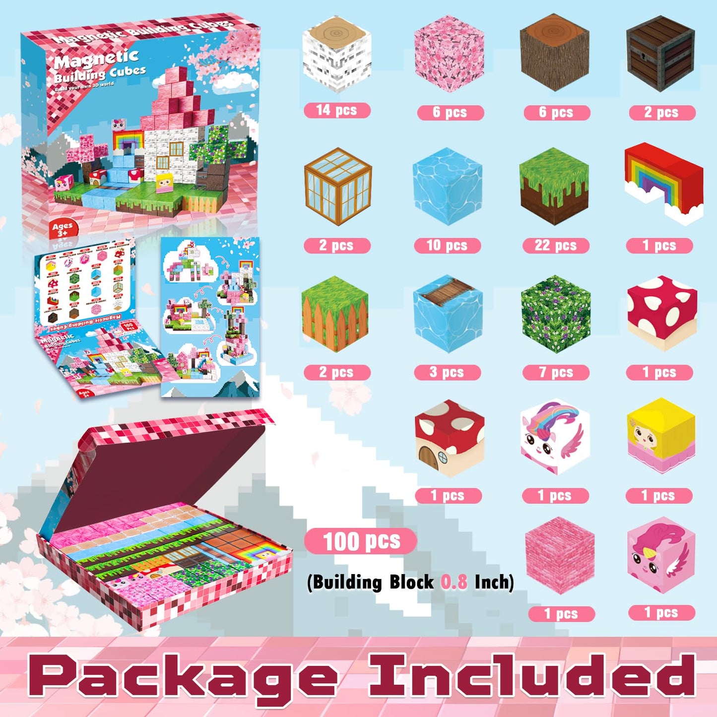 Goody King Magnetic Building Blocks