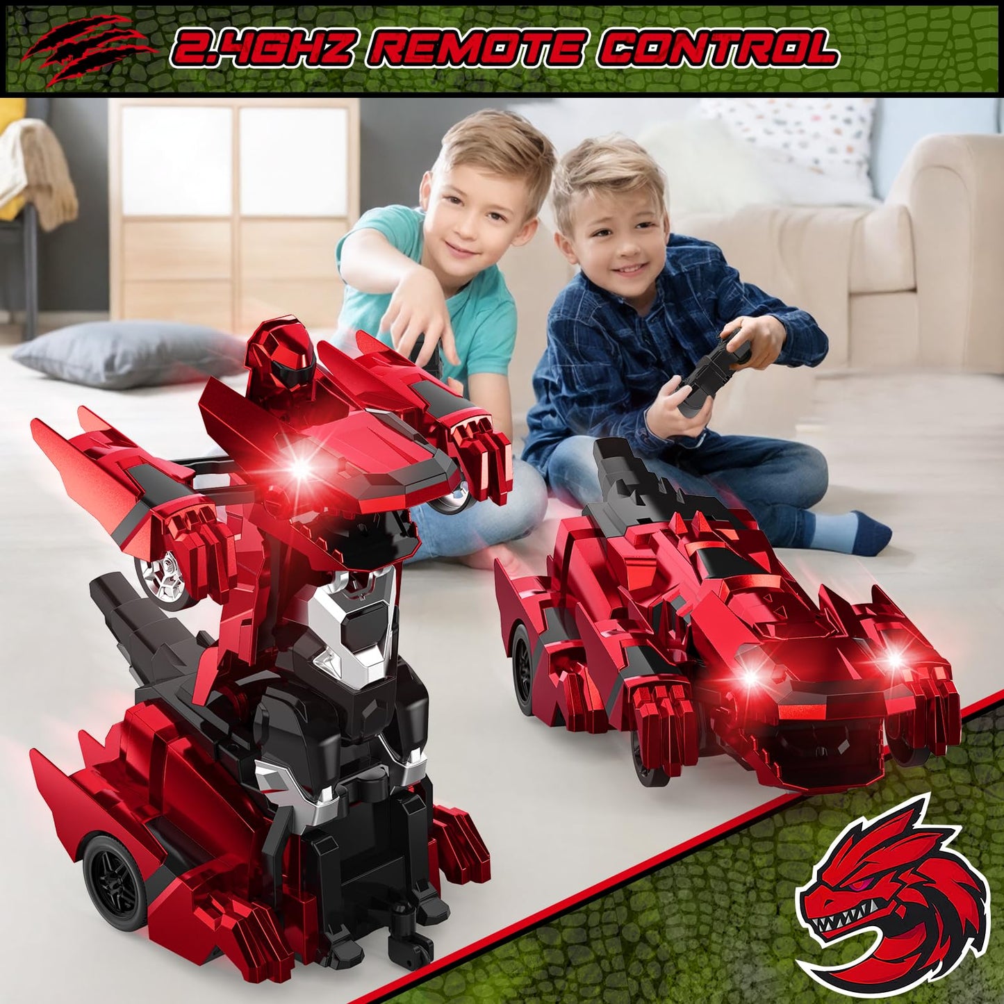 Dinosaur Transform Rc Cars