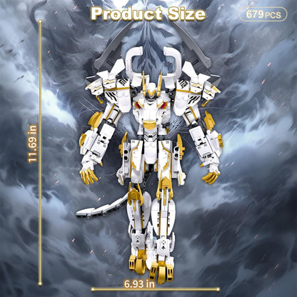 Transforming Robot Building Set for Adults, 2 in 1 City Warrior Mech & Fighter Jet Building Toy Model, 952 Pcs Creative Collectible Gift for Boys Kids 8-12