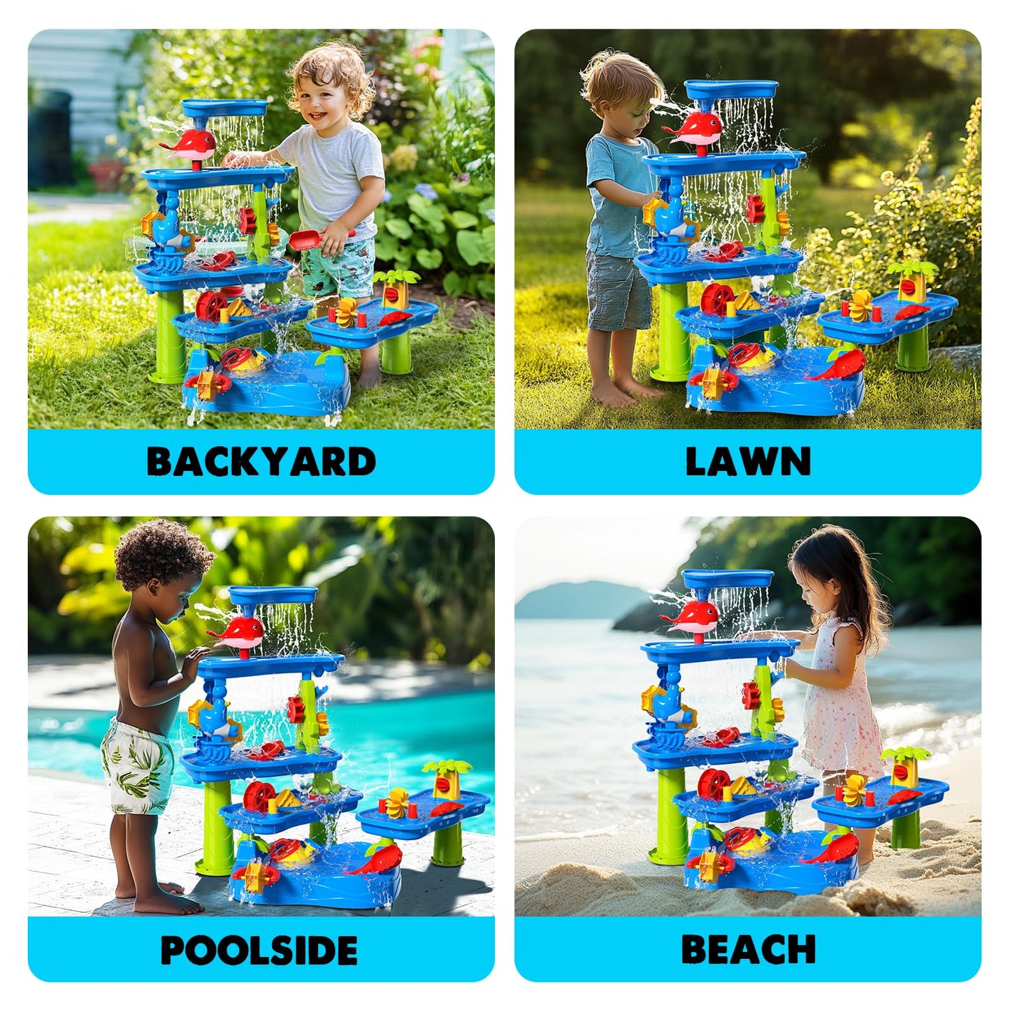 CozyBomB™ Water Table for Toddlers 3-5
