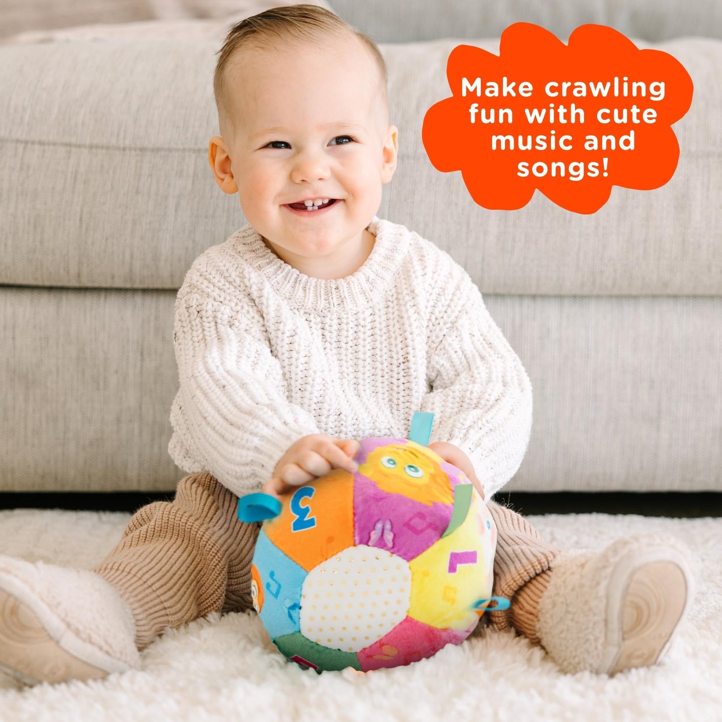Hilariously Interactive Baby Ball