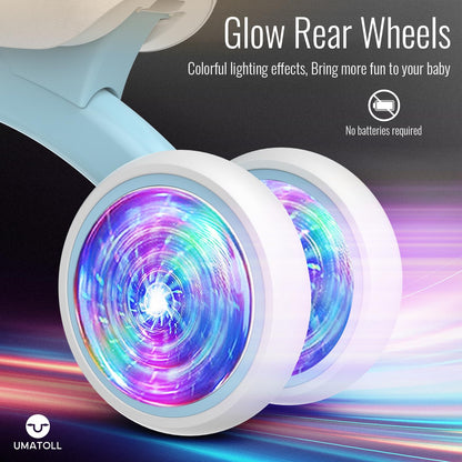 Colorful Lighting Baby Balance Bike Toys