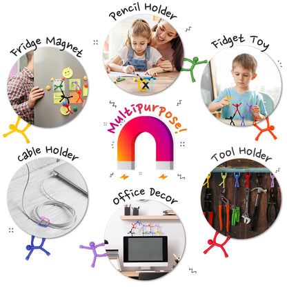 Classic Magnetic Fidget Toy Figures Set