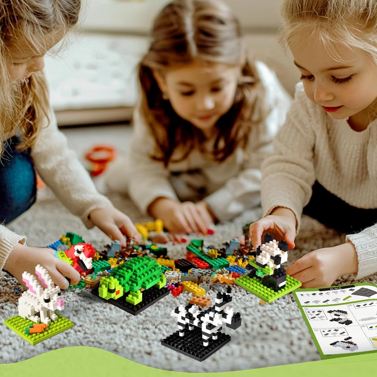 Mini Animals Building Blocks Sets