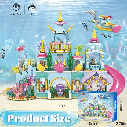 Girls Castle Princess Building Toys