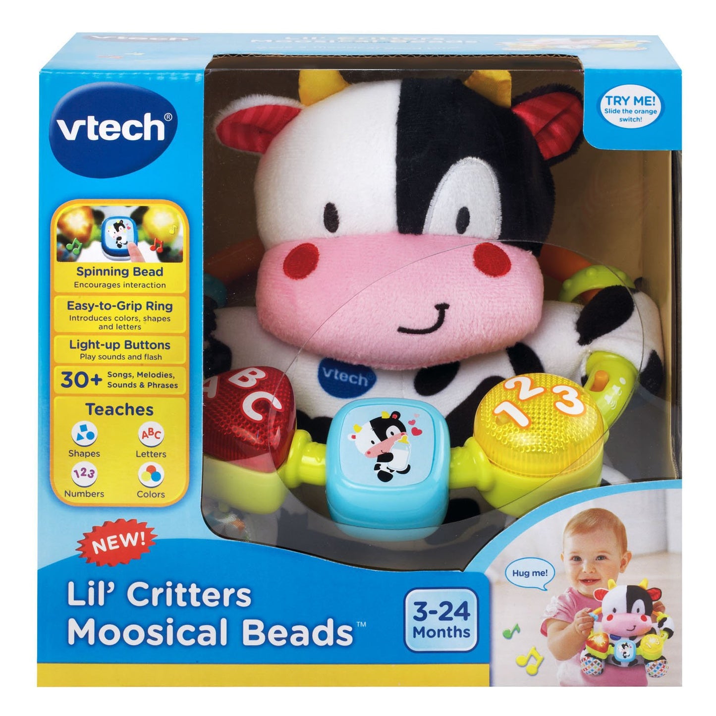VTech Baby Lil' Critters Moosical Beads, Purple