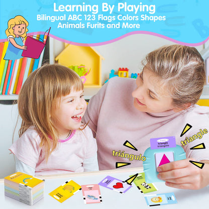 Toddler Toys Sight Words Talking Flash Cards for Ages 2 3 4 Boys and Girls, Autism Sensory Toy for Autistic Children, Learning Educational Montessori Speech Therapy Toys 224 Sight Words