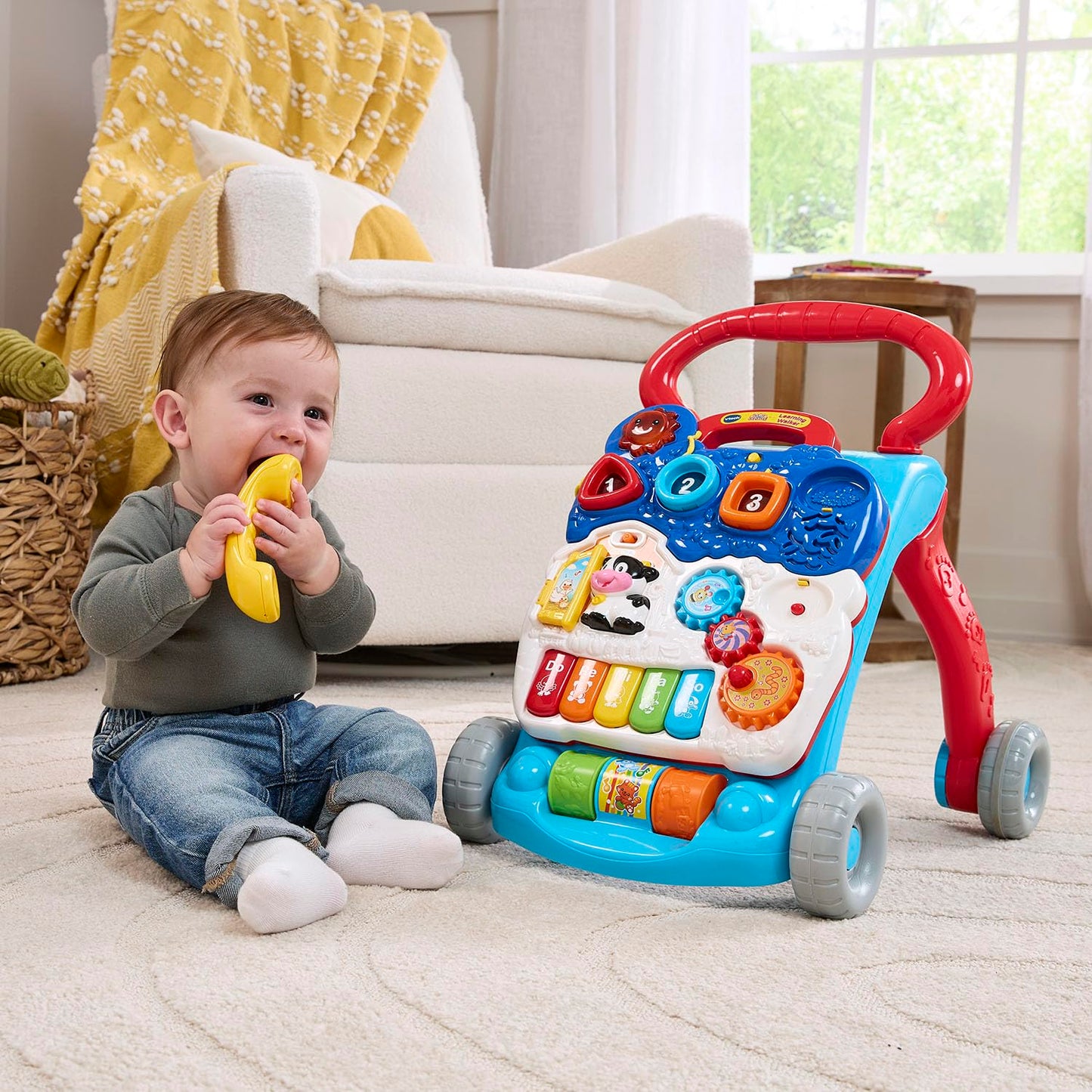 VTech Sit-to-Stand Learning Walker (Frustration Free Packaging)