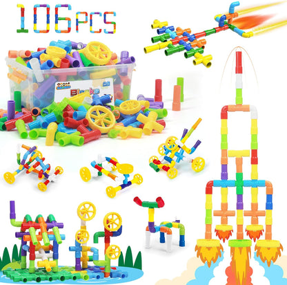 Tube Pipe Building Blocks