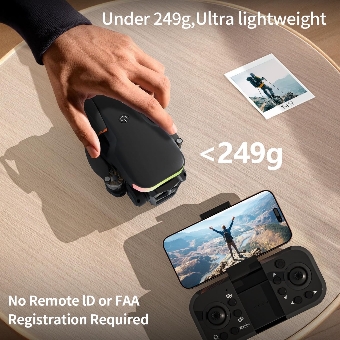 F417 Drone with Camera 1080P