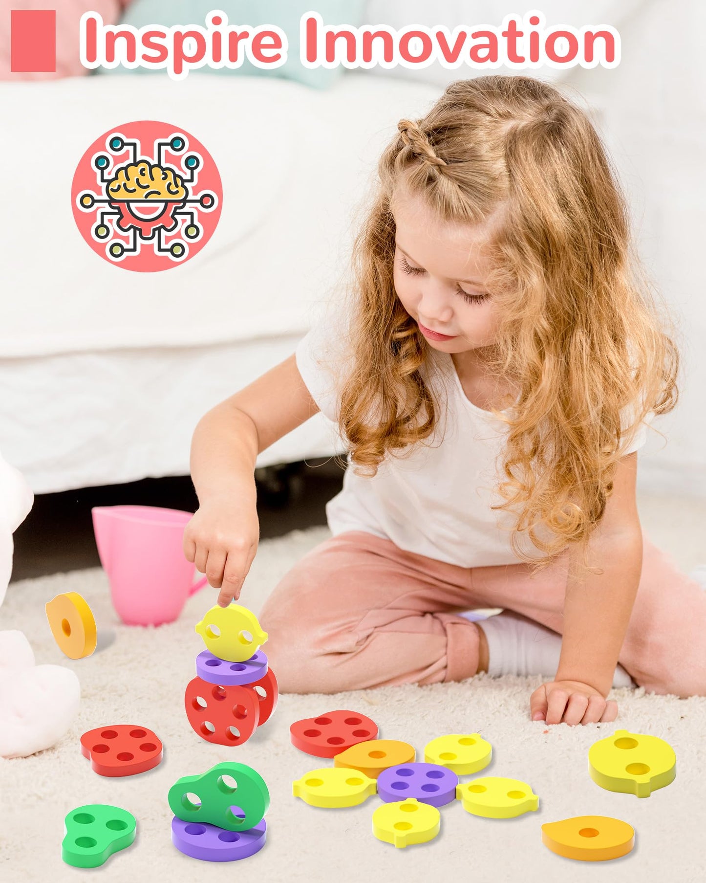 Montessori Toys for 1 2 3 Year Old Boy Girl
