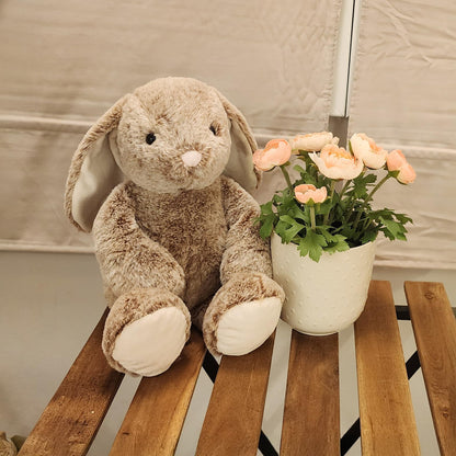 Beige Cream Bunny Rabbit Stuffed Animals Plush Toys for Kids Girls Boys Baby Birthday Bedtime Gift,17.7 inches