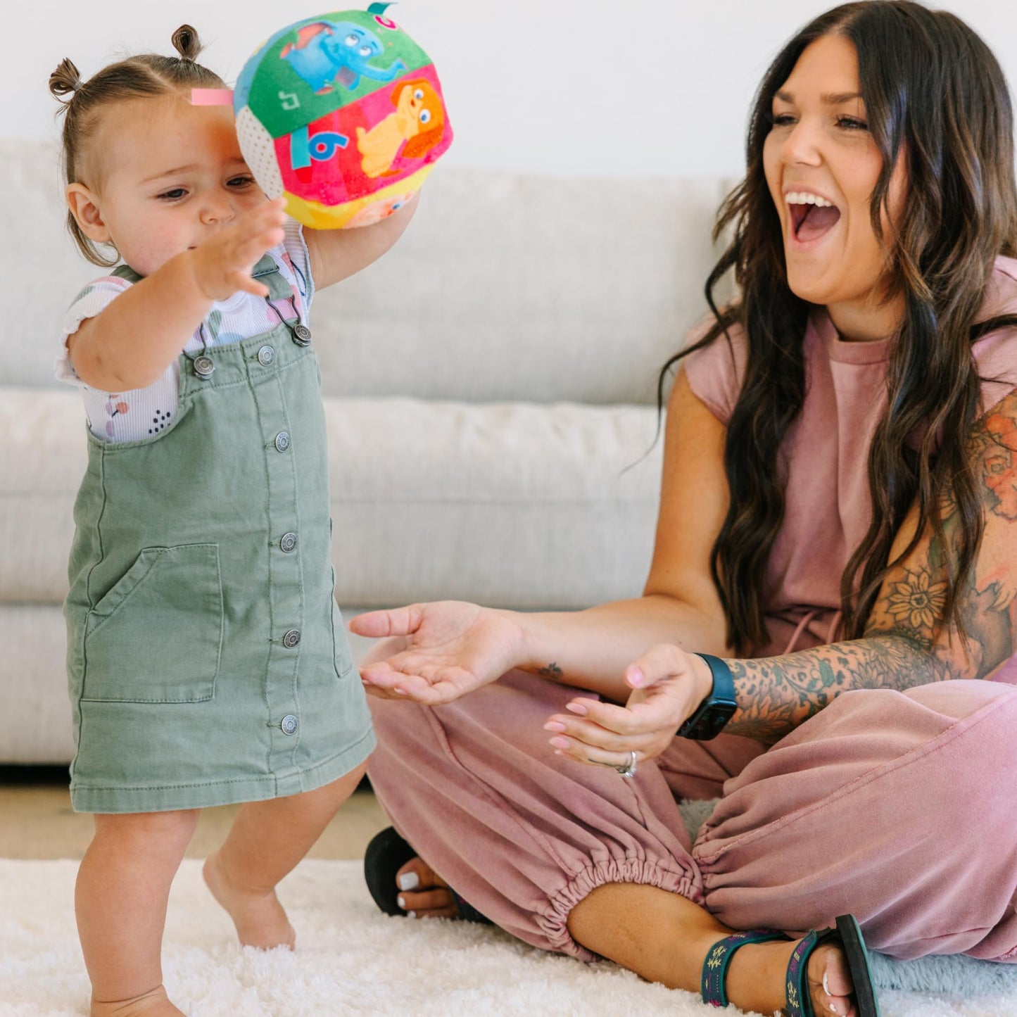 Hilariously Interactive Baby Ball