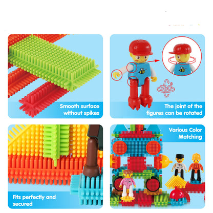 Interlocking Building Blocks Tiles Set