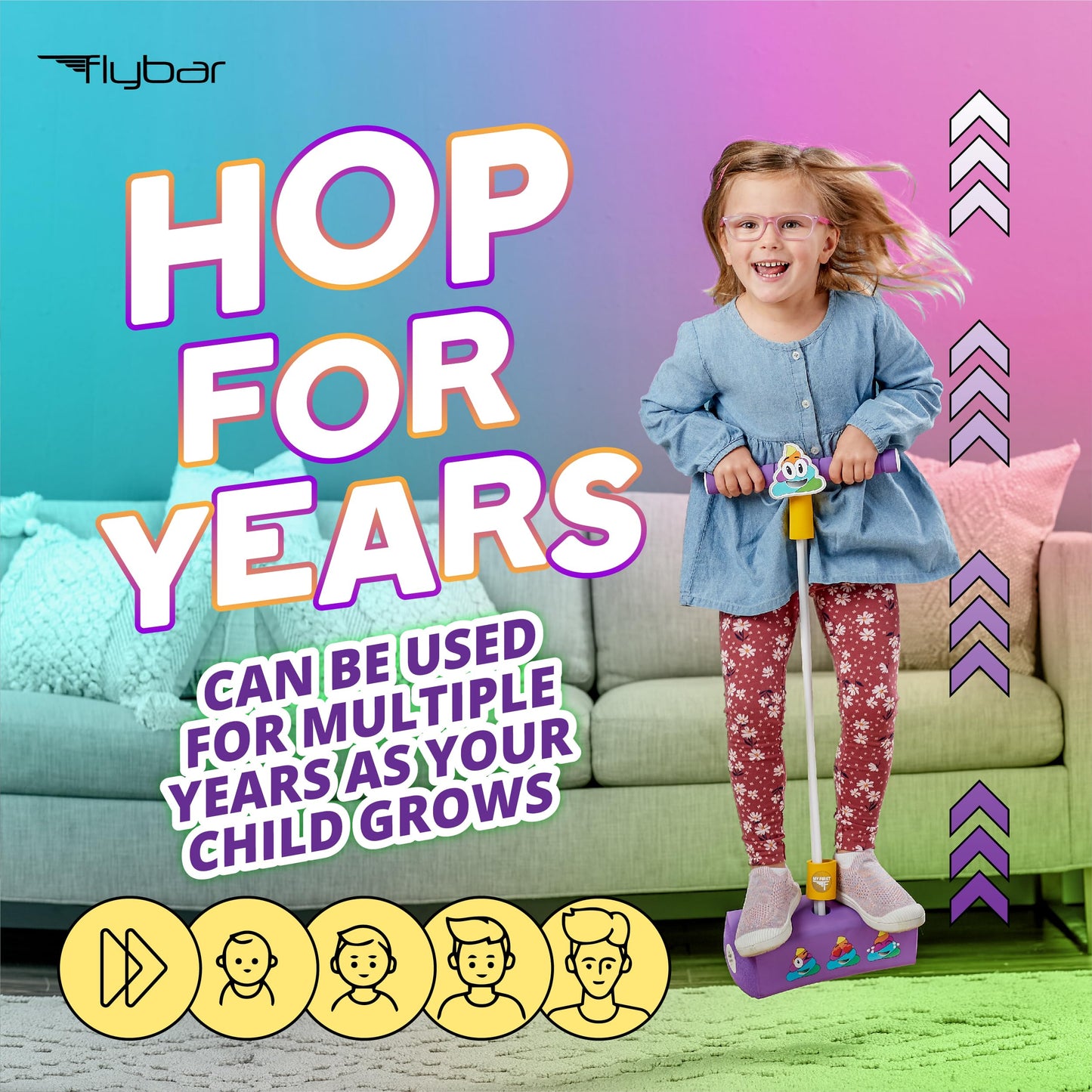 Flybar My First Foam Pogo Jumper for Kids