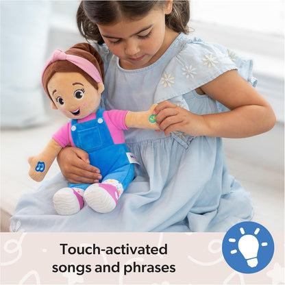 Ms. Rachel Official Speak & Sing Doll, 16” Tall Interactive Toy with 4 Songs & 16+ Phrases, Toddler Toys for Girls & Boys Ages 6 Months to 3+ Years