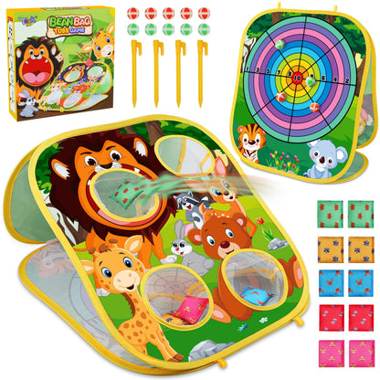 Animal Bean Bag Toss Game Toys