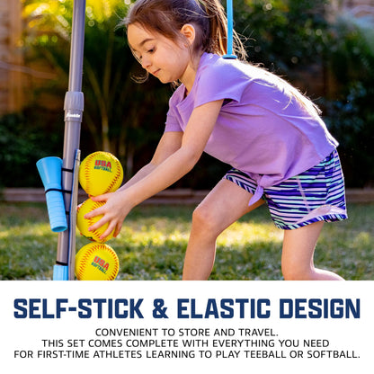 Baseball Batting Tee + Stand Set