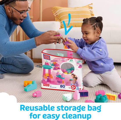 MEGA BLOKS First Builders Toddler Blocks Toys Set