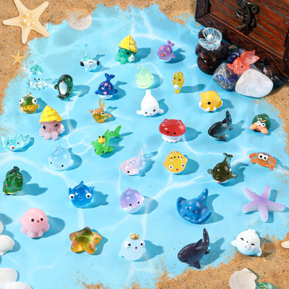 40pcs Mini Resin Animal 40 Styles