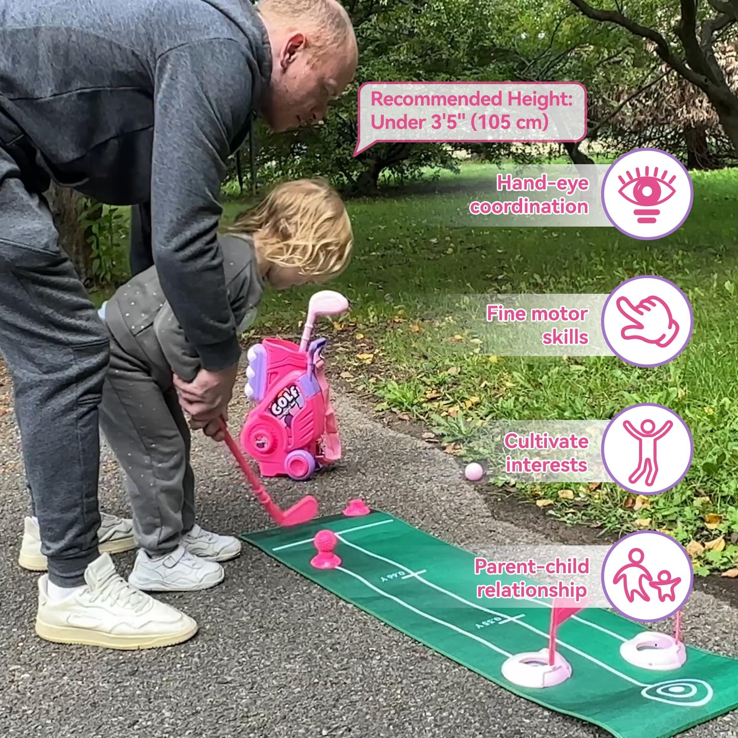 Indoor and Outdoor Golf Toys