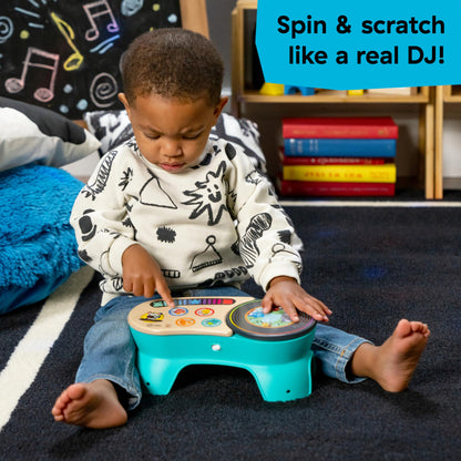 Baby Einstein and Hape Magic Touch Wooden Toy Piano, Montessori Musical Learning Toy for Babies and Toddlers 6mo+